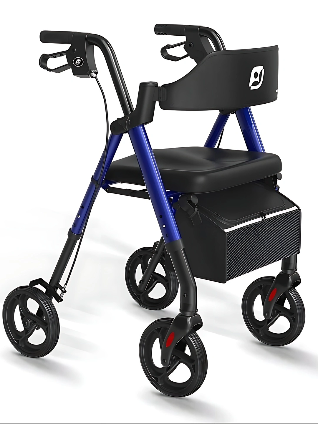 Ходунок с сиденьем 4-колесный регулируемый WW-13