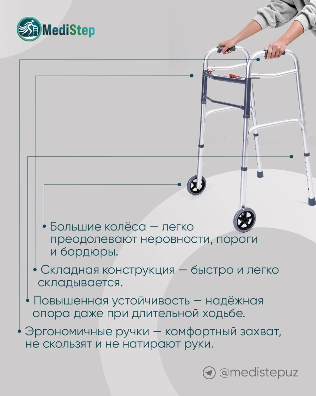 ХОДУНОК С БОЛЬШИМИ КОЛЕСАМИ WW-01